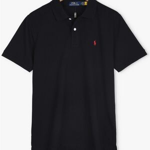 Polo by Ralph Lauren Men's Polo Shirt in Black